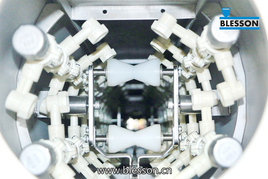 Tanque de vácuo duplo de tubo duplo de PVC da Blesson Precision Machinery