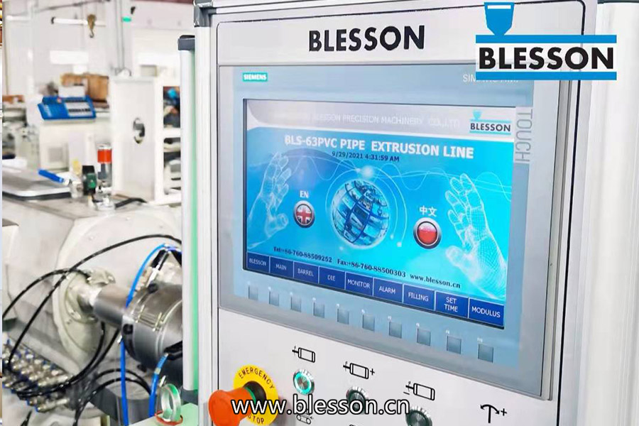 Sistema de controle PLC da série Siemens S7-1200 da Blesson Precision Machinery