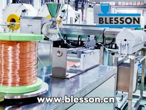 Blesson Soft PVC Dental Tube Production Line Metal Wire Unwinding Device