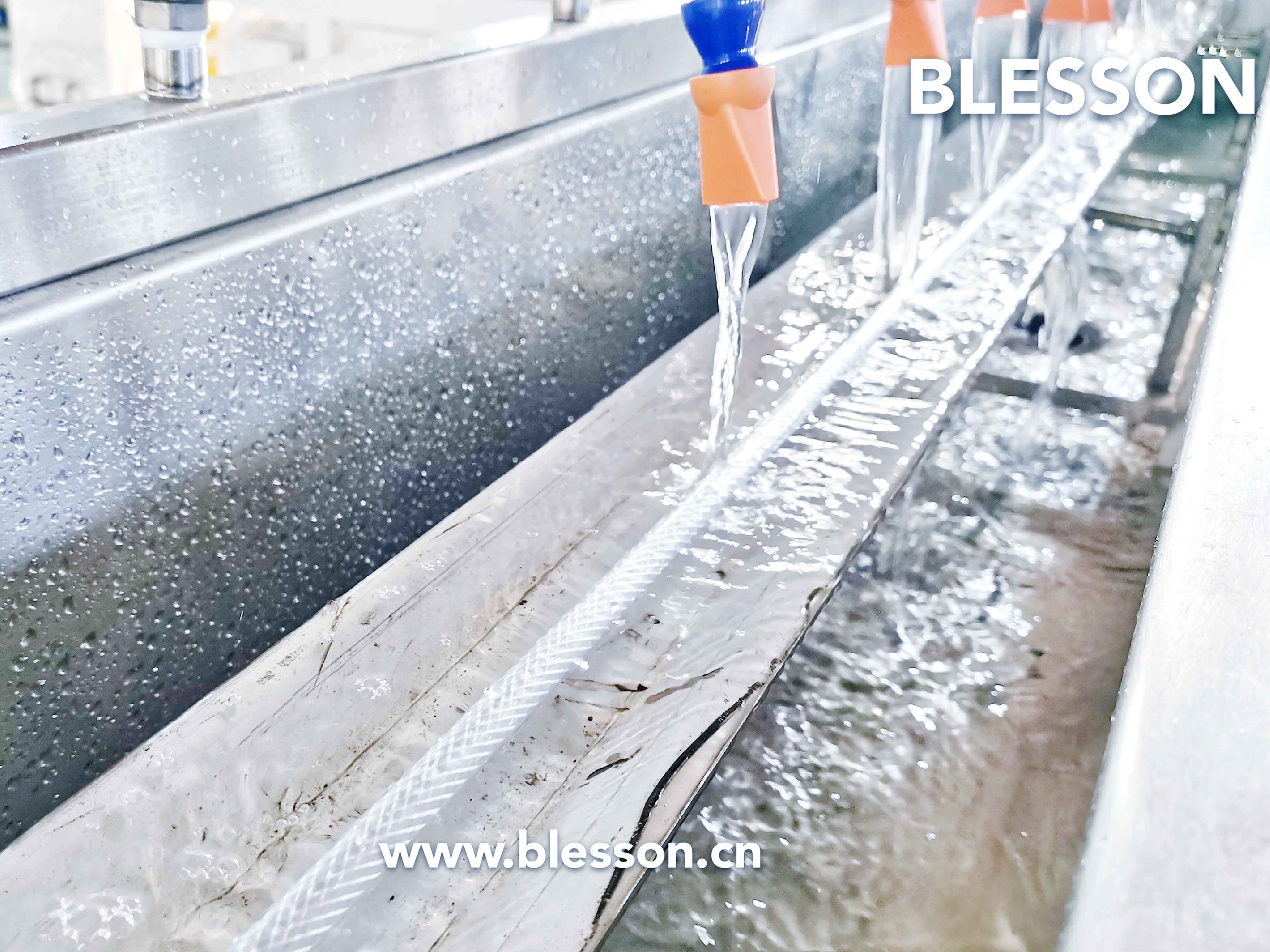 Blesson extrusion machinery Efficient Soft PVC Braided Hose Production Line Machinery