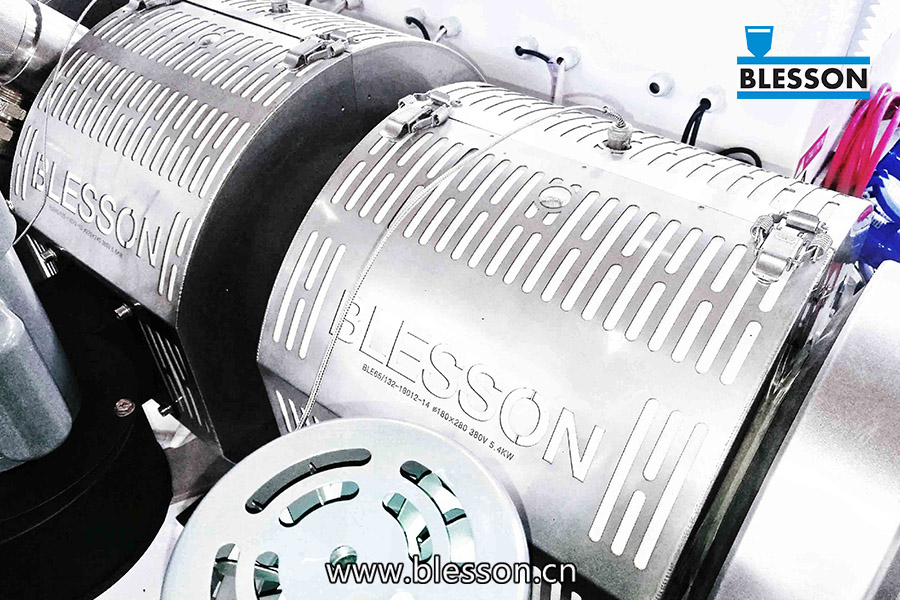 Conical Twin Screw Extruder screws and barrels from Blesson machinery