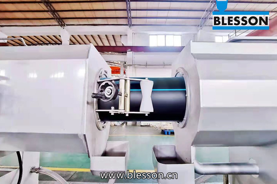 PE Pipe Production Line Vacuum tank and spray tank from Blesson machinery