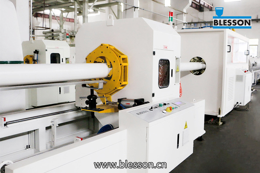 PVC Pipe Production Line Cutting unit from Blesson machinery