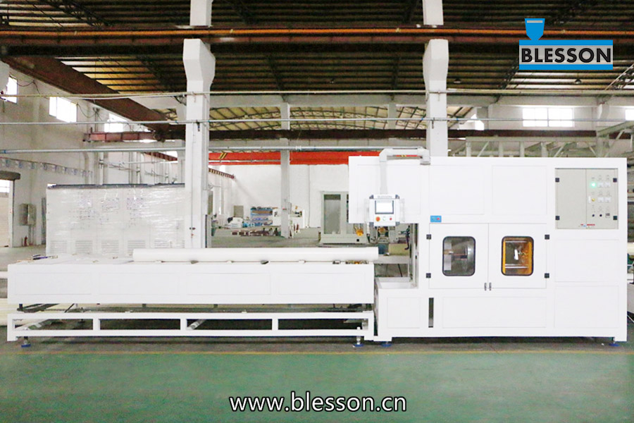 PVC Pipe Production Line socketing machine from Blesson machinery